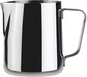 [Cabilock] 200ml Stainless Steel Milk Frothing Jug - Frother Coffee Latte Container Pitcher, Milk Frothing Pitcher, Pouring Jug Espresso Cup Creamer Cup for Cappuccino Latte Art