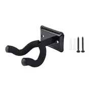 Guitar Hanger Guitar Wall Hook Hanger for All Size Guitars（Black