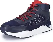 [SPR&JOY] Kids Boys Sneakers Anti-Slip Hiking Boots Breathable Lightweight Athletic Tennis Running Walking Shoes for Little Kid/Big Kid