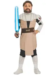 Obi Wan Kenobi Boys Star Wars The Clone Wars Costume