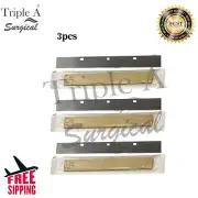 NEW 3pcs WATSON SKIN GRAFT KNIFE BLADES DERMATOME SURGICAL INSTRUMENTS