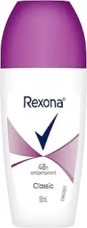 Rexona Women Antiperspirant Roll On Deodorant Classic, 50ml, 6 Pack