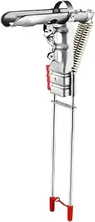 Automatic Rod Stand – Spring Action Fishing Holder, Stainless Steel Pole Bracket Tool | Adjustable Support Frame Quick Set Tool, Catch Assistant Mount for Women Men Outdoor Lake Bank River Use
