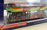 Corgi COO OM46618B Routemaster Stagecoach Ride with Pride LGBTQ+ Bus Model 1/76