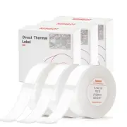 NIIMBOT Label Tape of Model D11/D110/D101 Printer (3 Rolls 0.47Ã—1.57/12Ã—4