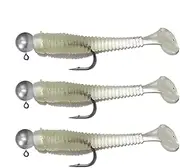 Soft Lord, Soft Bait | Tail Worm Lure | Gear Accessories, Realistic Swimming Bait for Walleye Trout Pike Bluegill salmon