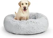 PaWz Replacement Pet Bed Cover Zipper Dog Mattress Plush Washable Charcoal 70cm