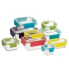 NEW Glasslock Ovensafe Tempered Glass Food Storage Set 9pce
