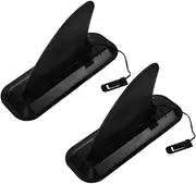 Set of 2 Paddleboard Fins Surfboard Replacement Fins for Improved Stability for