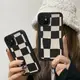 創意豎條紋個性格子棋盤蘋果11手機殼6s全包iPhone12ProMax軟XR防摔12硅膠xsmax潮男7plus女款8代X保護套13新