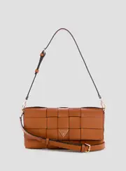 GUESS Brown Maylee Shoulder Bag