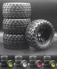 1/10 Rc Monster Truck Offroad Wheels & Tires Set For Losi Tenacity Mt