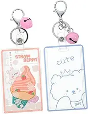 NAMOARLY Id Card Cover Jewel Holders Pcs Acrylic Card Holders Id Badge Protectors