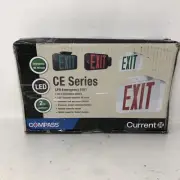 Compass Cer Series Led Emergency Exit Current {93043113} 11.6L x 7.2W