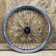 Odyssey Vandero Pro Cinema Garret Reynolds Front Wheel BMX Black Silver Custom