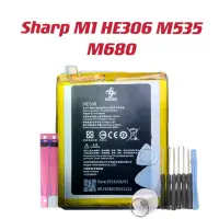 在飛比找蝦皮購物優惠-送10件組工具 Sharp M1 電池 HE306 鴻海 M