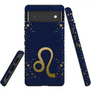 For Google Pixel 6 Case, Shielding Back Cover,Leo Sign