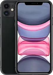 Apple iPhone 11, 256GB, Unlocked - Black (Renewed)