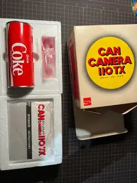 在飛比找Yahoo!奇摩拍賣優惠-可口可樂易拉罐膠片相機 全新 可樂周邊