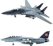 Replica Pre-Build Aircraf 1:72 for Scale Die-cast Metal Fighter Model F14B VF-11 Red Boar Squadron E37189 Military Aircraft Model Collectible Aircraft Model Display Gift Collection Gift Display
