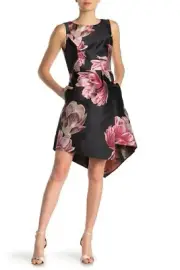 New Ted Baker London Eyvii Tranquility Asymmetrical Dress Ted's Size 2