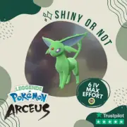 Espeon Shiny ✨ Legends Pokémon Arceus 6 IV Max Effort Alpha Leggende Custom