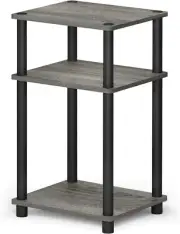 Furinno Just 3-Tier Turn-N-Tube End Table / Side Table / Night Stand / Bedside T