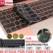 For Apple Macbook Pro Air 13" 15" 16" Keyboard Retina Cover Skin Protector Film