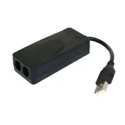 1X(USB Fax Modem Dual Port USB2.0 56K V.92 V.90 External Modem Driver for7746