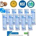 20 Pack Matrikx CTO Carbon Block Cartridge 2.5" x 10" Water Filter 5 Micron