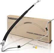 A-Premium Power Steering Pressure Hose Line Assembly Compatible with Honda Accord 2008-2012, Accord Crosstour 2010-2011, Crosstour 2012, 3.5L, with O-ring & Bushing, Pump to Gear/Rack Pinion
