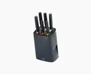 LockBlock™ Knife Block with Lock (Black) | Joseph Joseph AU