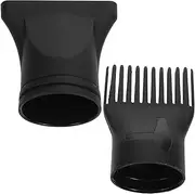 LIGIGWASH 2Pcs Hair Dryer Diffuser and Concentrator Attachment Hair Styling Nozzle for Quick Drying and Versatile Hair Care Compatible with Blow Dryers