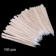 100 Pieces Cell Phone Cleaning Cotton Swab Tools for Camera Lens Computer