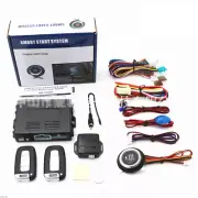 Keyless Entry Car Engine Remote Starter Set Push Start Button Alarm System Kit (for: Mitsubishi)