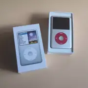 New“ Apple iPod Classic 7th Gen Custom U2 128GB SSD 1800mah Silver/ Black