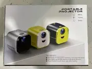 L1 Mini Portable Kids Toy Projector 1000 Lumens, Incl Charger & Remote Control