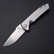 Les George VECP Frame Lock - MagnaCut / Stonewashed Titanium