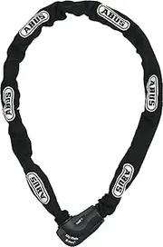 ABUS Granit CityChain XPlus 1060 Chain Lock - Hardened Steel Motorbike Lock - 110 cm - Black