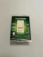 New Lutron LECL-153PH-LA Lumea Light White 150W 5A 1-Pole 3-Way Dimmer Switch