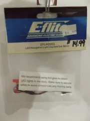 E-FLITE EFLH2009R = LED NAVIGATION LIGHT UPGRADE W/REMOTE ON/OFF : BCX3 (NEW)