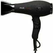 Muk Black BLOW 3900-IR Professional Hair Dryer 2300 Watt - Ionic & Infrared