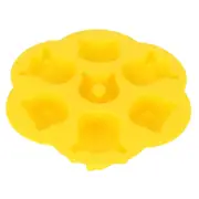 Yellow Silicone Cartoon Mold DIY HandMade Cake Chocolate Cookie Mold for Baking Kitchen