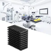 YDuupxe 5Pcs Heat Sink Aluminum Heatsink Cooler Fin Circuit Board Cooling Cooler Radiator Cooling Heat Radiator Board 40x20x40mm (Black)