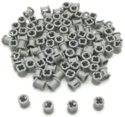 Lego 100 New Light Bluish Gray Technic Bush Parts