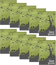 Costume Party Invitations, Halloween Party Invitations - Scary Skull Halloween Invitation - Unique Greeting Card With Spider Web Design And Scary Skull For
