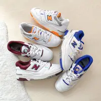 在飛比找蝦皮購物優惠--EJ- 零碼 NEW BALANCE 550 橘 白 藍 