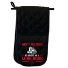 Aint Nothin As Sweet As A Long Nose Pete Truck - Glove Mitts Double Oven Gloves