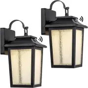 LED Dusk to Dawn Outdoor Lighting - 2 Packs Outdoor Wall Lights for House, 13W 3