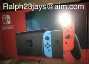Nintendo Switch Neon Red/Neon Blue Console BRAND NEW